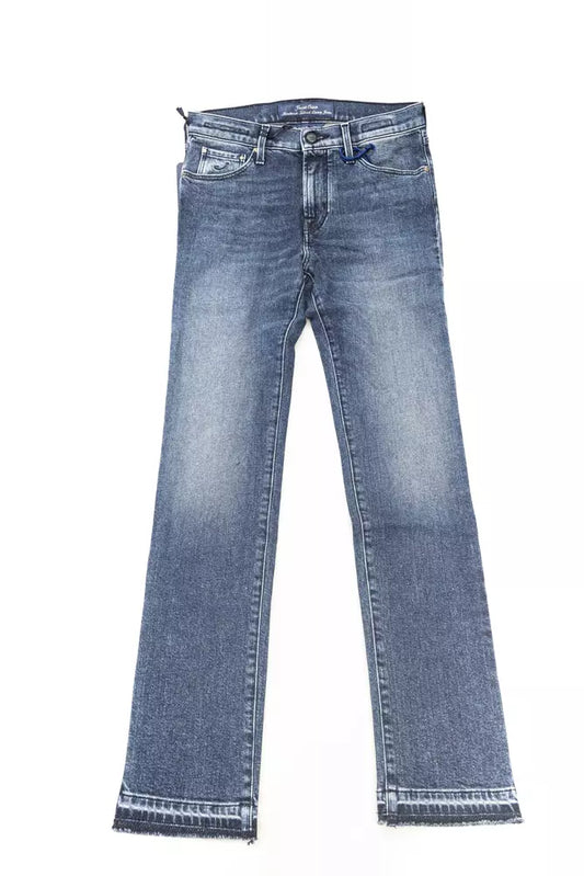 Jacob Cohen Blue Cotton Women Jeans