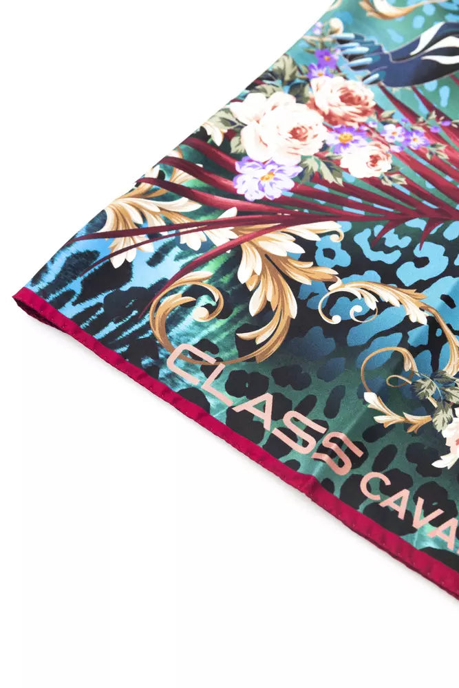 Cavalli Class Multicolor Silk Women Scarf