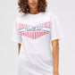 Custo Barcelona White Cotton Women T-Shirt