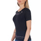 Frankie Morello Black Cotton Women T-Shirt