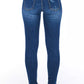 Frankie Morello Blue Denim Women Jeans