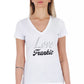 Frankie Morello White Cotton Women TShirt