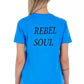 Frankie Morello Light Blue Cotton Women T-Shirt