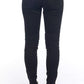 Frankie Morello Black Cotton Women's Jean