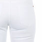 Frankie Morello White Cotton Women Jeans