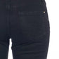 Frankie Morello Black Cotton Women's Jean