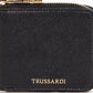 Trussardi Black Leather Women Wallet