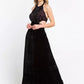 Trussardi Black Velvet Women Dress