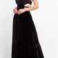 Trussardi Black Velvet Women Dress