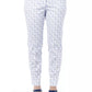 Peserico White Cotton Women Trouser