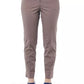 Peserico Brown Cotton Women Pants