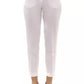 Peserico White Viscose Women Trouser