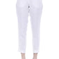 Peserico White Viscose Women Pants