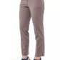 Peserico Brown Cotton Women Pants