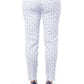 Peserico White Cotton Women Trouser