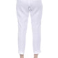 Peserico White Viscose Women Pants