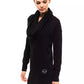 Montana Blu Black Wool Women Sweater