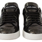 Dolce & Gabbana Chic Portofino Patent Leather Sneakers