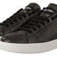 Dolce & Gabbana Chic Portofino Patent Leather Sneakers