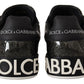 Dolce & Gabbana Chic Portofino Patent Leather Sneakers