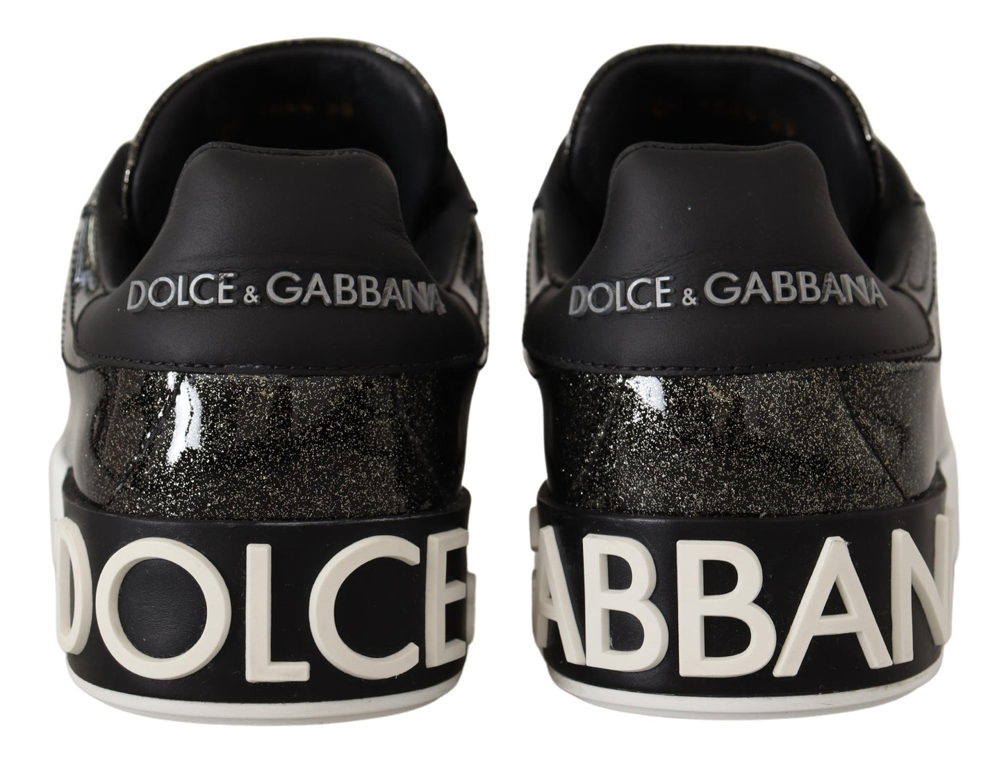 Dolce & Gabbana Chic Portofino Patent Leather Sneakers