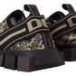 Dolce & Gabbana Chic Leopard Print Cotton Sneakers