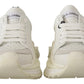 Dolce & Gabbana Chic White Super Queen Leather Sneakers