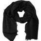 GF Ferre Elegant Fringed Wool Blend Scarf