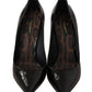 Dolce & Gabbana Elegant Black Patent Leather Heels