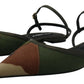 Dolce & Gabbana Chic Multicolor Camouflage Slingback Flats