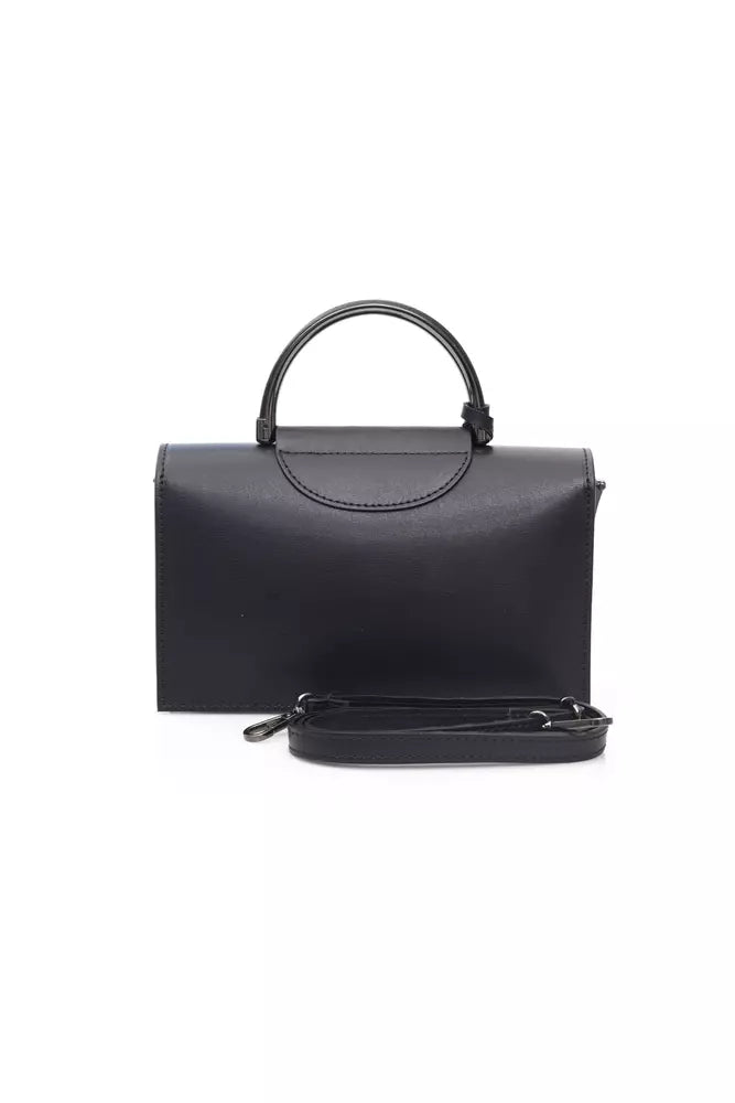 Baldinini Trend Black Leather Women Handbag