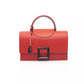 Baldinini Trend Red Leather Women Handbag