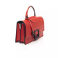 Baldinini Trend Red Leather Women Handbag