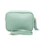 Baldinini Trend Green Leather Women Shoulder Bag