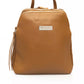 Baldinini Trend Beige Leather Women Backpack