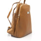 Baldinini Trend Beige Leather Women Backpack