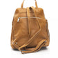 Baldinini Trend Beige Leather Women Backpack