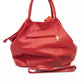 Baldinini Trend Red Leather Women Shoulder Bag