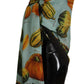 Dolce & Gabbana Vegetable Print Silk Blend Scarf