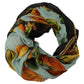 Dolce & Gabbana Vegetable Print Silk Blend Scarf