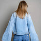 Don The Fuller Elegant Light Blue Denim Shorts