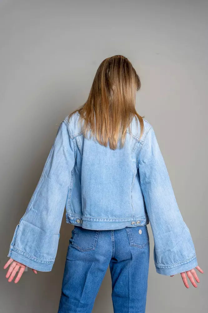 Don The Fuller Elegant Light Blue Denim Shorts