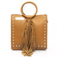 Baldinini Trend Beige Leather Women Handbag