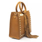 Baldinini Trend Beige Leather Women Handbag