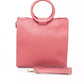 Baldinini Trend Pink Leather Women Handbag