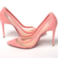 Christian Louboutin Pink Galativi Suede High Heels Pumps