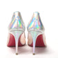 Christian Louboutin Version Rose Embellished High Heels Pumps