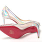 Christian Louboutin Version Rose Embellished High Heels Pumps