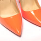 Christian Louboutin Neon Orange So Kate Patent High Heel