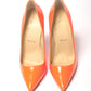 Christian Louboutin Neon Orange So Kate Patent High Heel